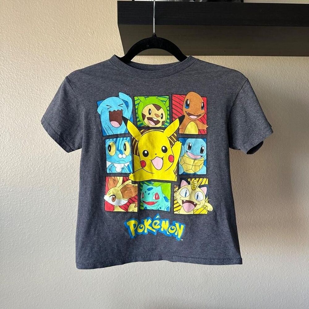 Pokemon Grey and Black T-shirt